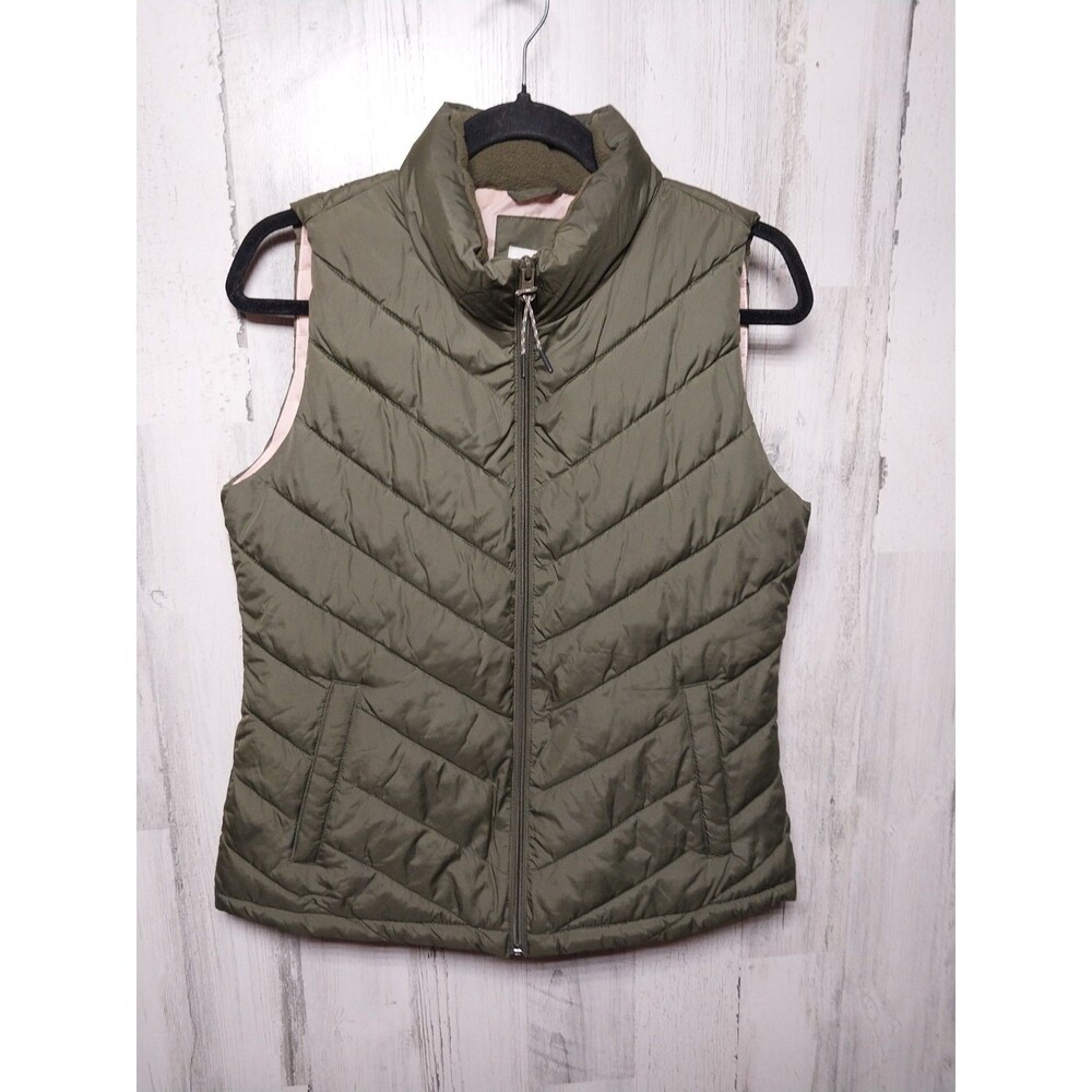 GAP Women's Small Green Warmest Puffer Vest